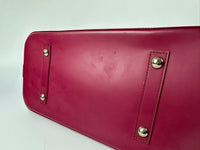 Fuchsia Alma GM Epi Leather Bag