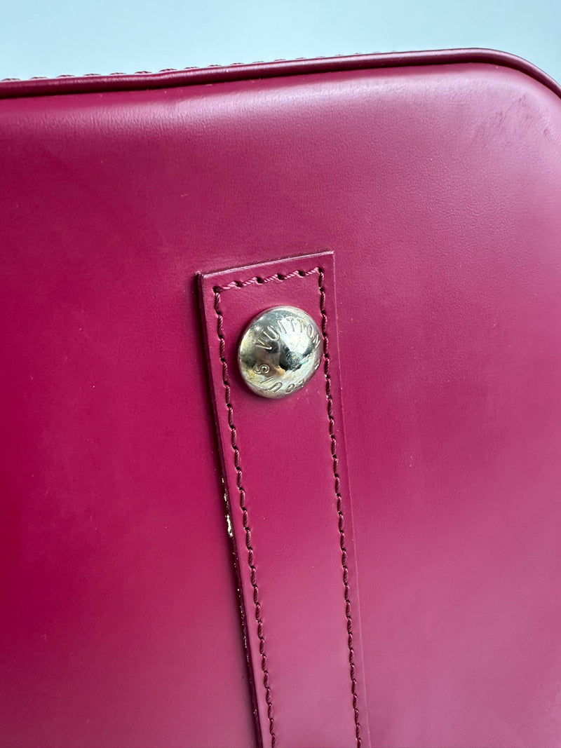 Fuchsia Alma GM Epi Leather Bag