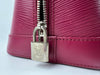 Fuchsia Alma GM Epi Leather Bag