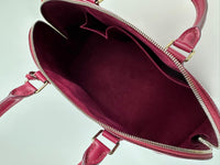 Fuchsia Alma GM Epi Leather Bag