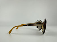 Crystal Havana Honey Gold Sunglasses FF 0029/S