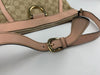 GG Beige / Pink D-Ring Crossbody Bag