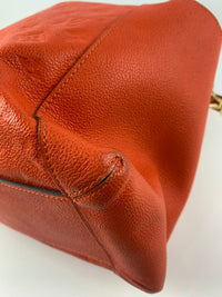 Apricot Bagatelle Monogram Empreinte Leather Bag