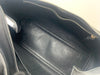 Edge Black / Beige Top Handle Calfskin Bag