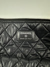 Black Large O Case Clutch in Lambskin SHW