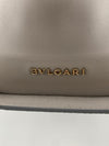 Gold Glanced Python / Pearl Grey &amp; Light Gold Soft Calf Leather Monete Shoulder Bag&nbsp;