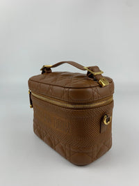 Brown Small DiorTravel Vanity Bag GHW