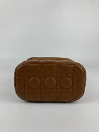 Brown Small DiorTravel Vanity Bag GHW