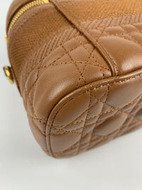 Brown Small DiorTravel Vanity Bag GHW