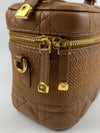 Brown Small DiorTravel Vanity Bag GHW