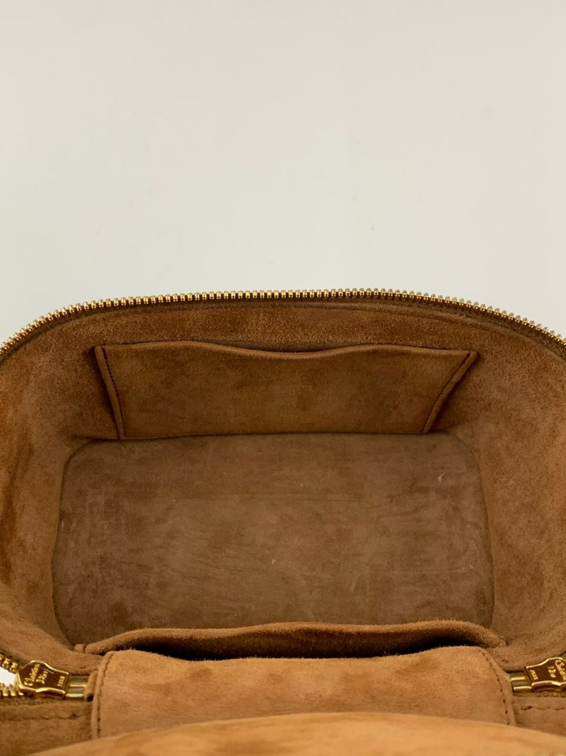 Brown Small DiorTravel Vanity Bag GHW