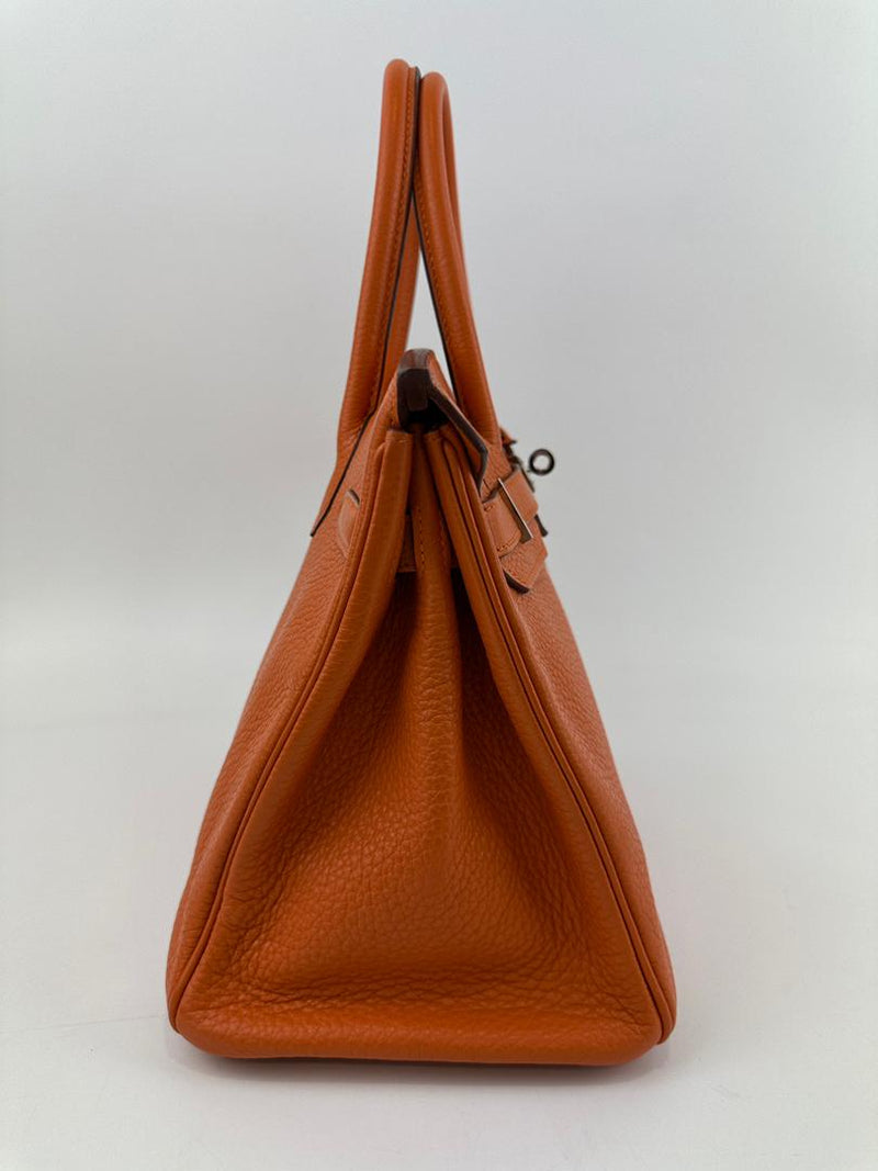 Birkin 30 Orange PHW (Cash Price in Description)
