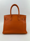 Birkin 30 Orange PHW (Cash Price in Description)