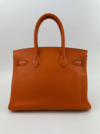 Birkin 30 Orange PHW (Cash Price in Description)