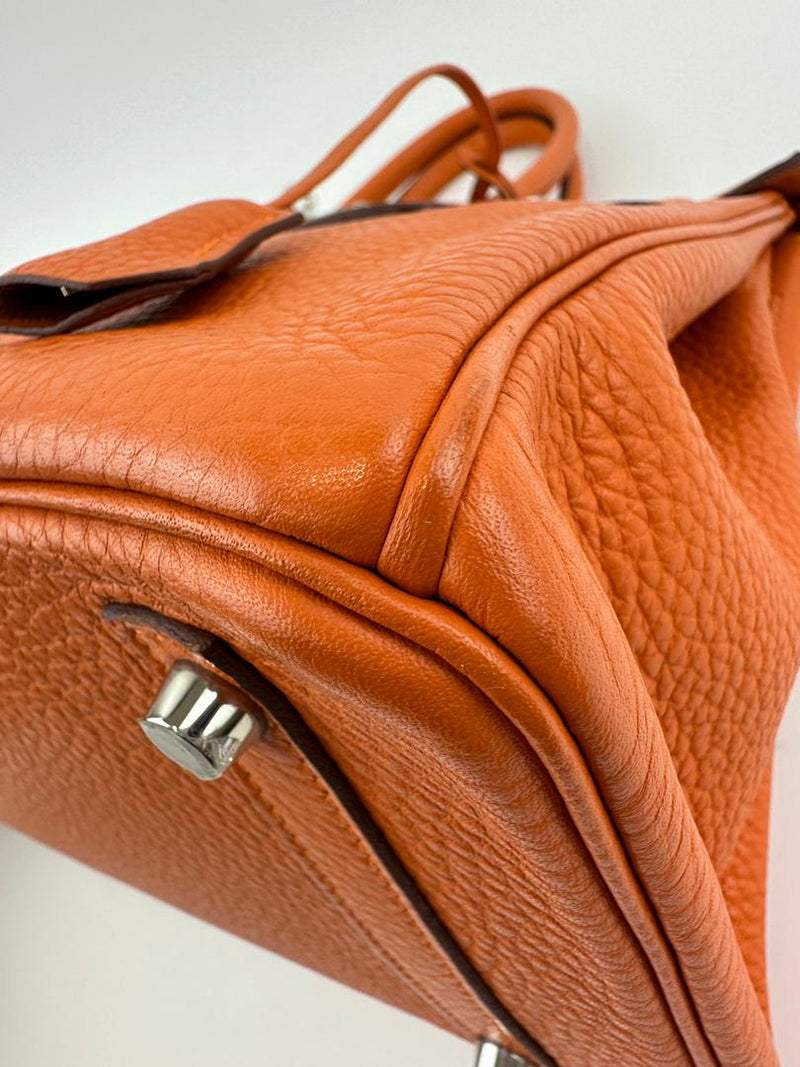 Birkin 30 Orange PHW (Cash Price in Description)
