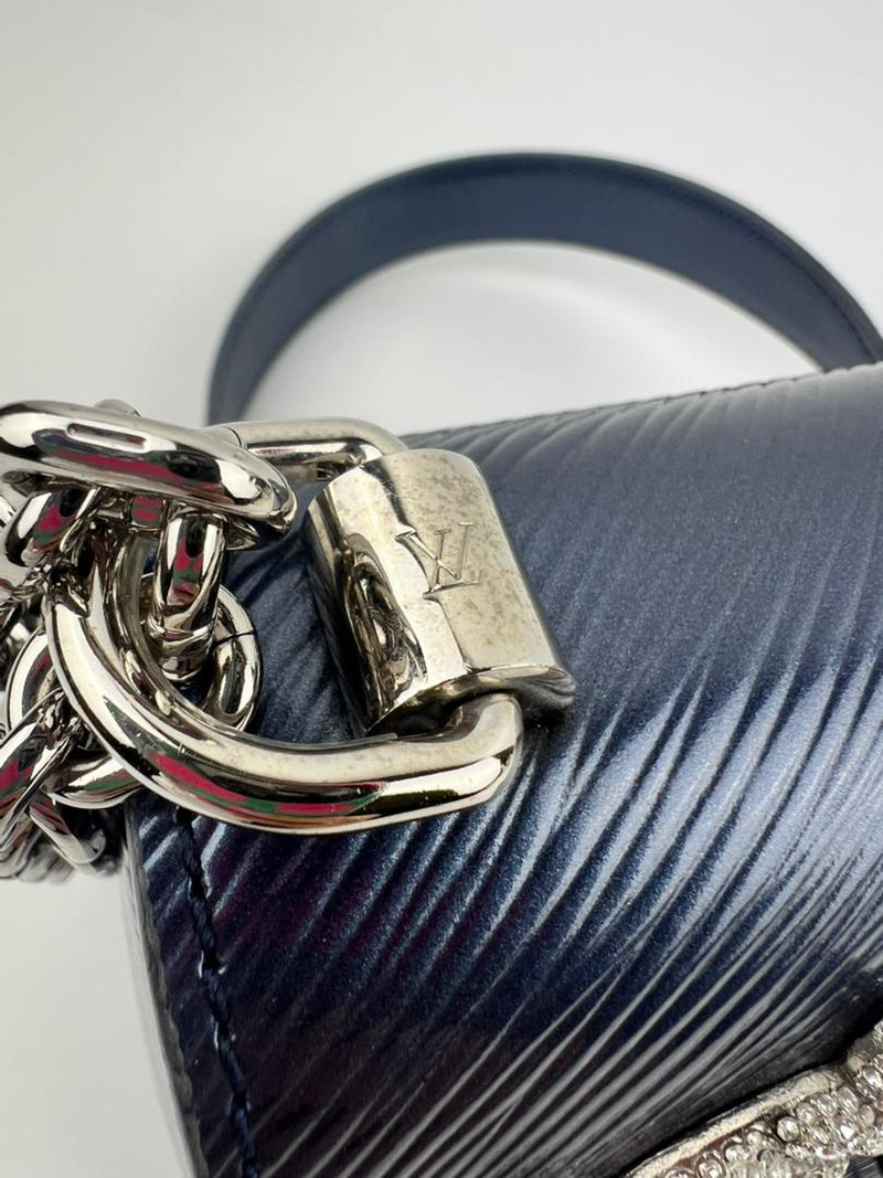 M43973 Twist PM Fiorito Epi Leather Blue