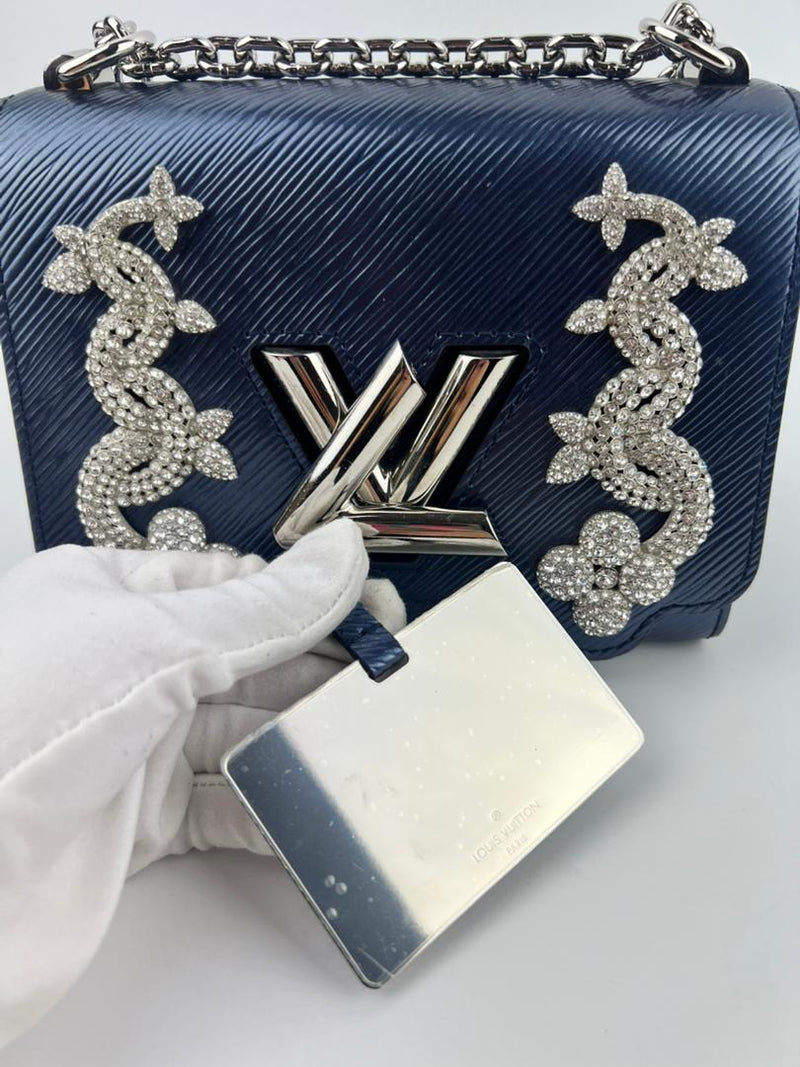 M43973 Twist PM Fiorito Epi Leather Blue