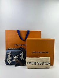 M43973 Twist PM Fiorito Epi Leather Blue