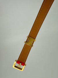 Pop H 15 Belt Rouge De Coeur Epsom Size 75