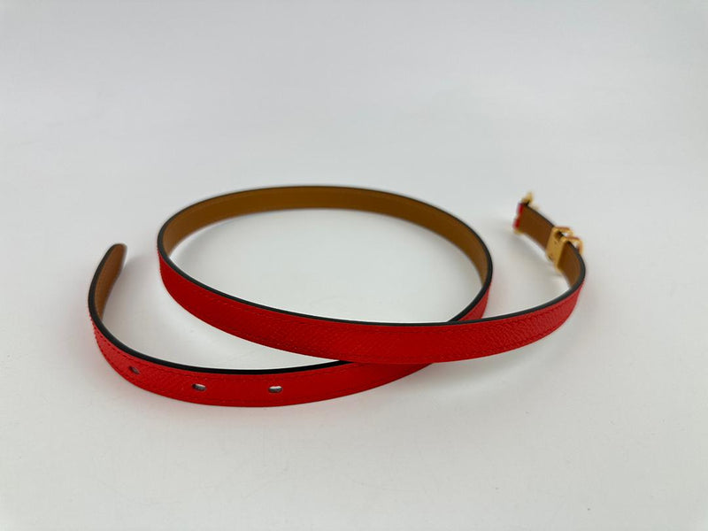 Pop H 15 Belt Rouge De Coeur Epsom Size 75
