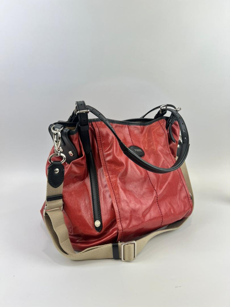 G Line Tote in Red