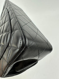 A69900 Mini Rectangular Classic Lambskin Flap Bag in Black LGHW