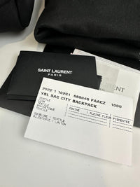 Nylon Leather Black Moon Backpack