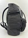 Nylon Leather Black Moon Backpack