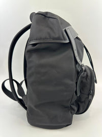 Nylon Leather Black Moon Backpack
