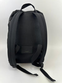Nylon Leather Black Moon Backpack