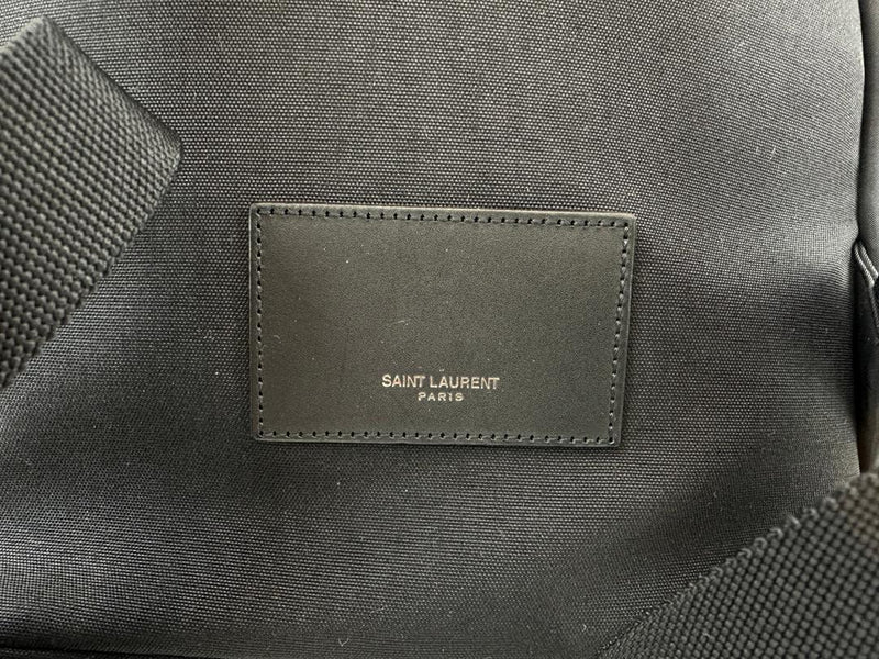 Nylon Leather Black Moon Backpack