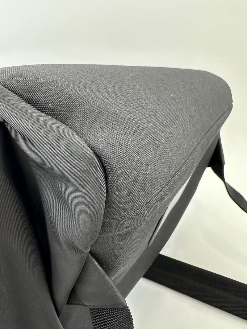 Nylon Leather Black Moon Backpack