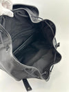 Nylon Leather Black Moon Backpack