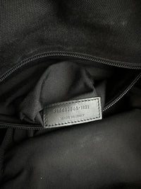 Nylon Leather Black Moon Backpack