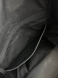 Nylon Leather Black Moon Backpack