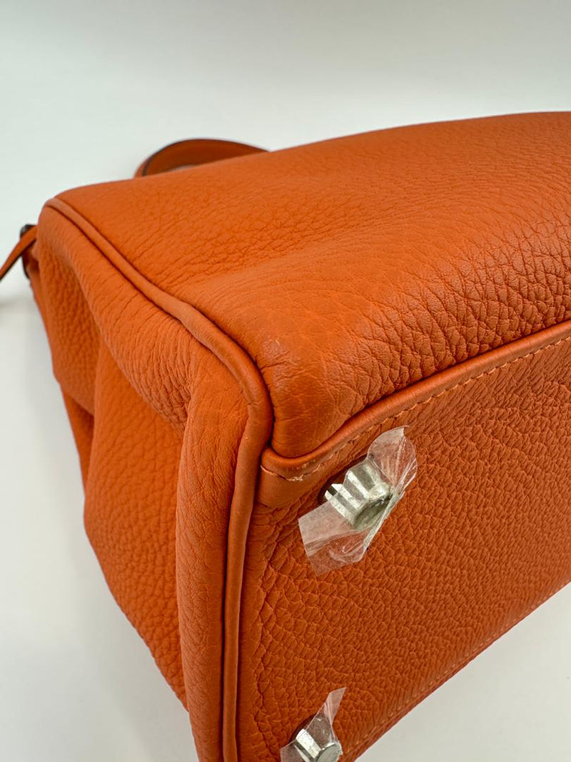 Kelly 35 Orange Togo PHW Retourne (Cash Price in Description)