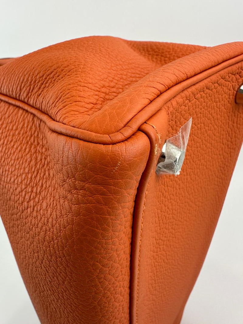 Kelly 35 Orange Togo PHW Retourne (Cash Price in Description)