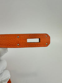 Kelly 35 Orange Togo PHW Retourne (Cash Price in Description)