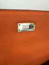 Kelly 35 Orange Togo PHW Retourne (Cash Price in Description)