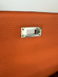 Kelly 35 Orange Togo PHW Retourne (Cash Price in Description)