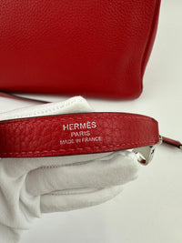 Kelly 32 Clemence Rouge Casaque Retourne PHW (Cash Price in Description)