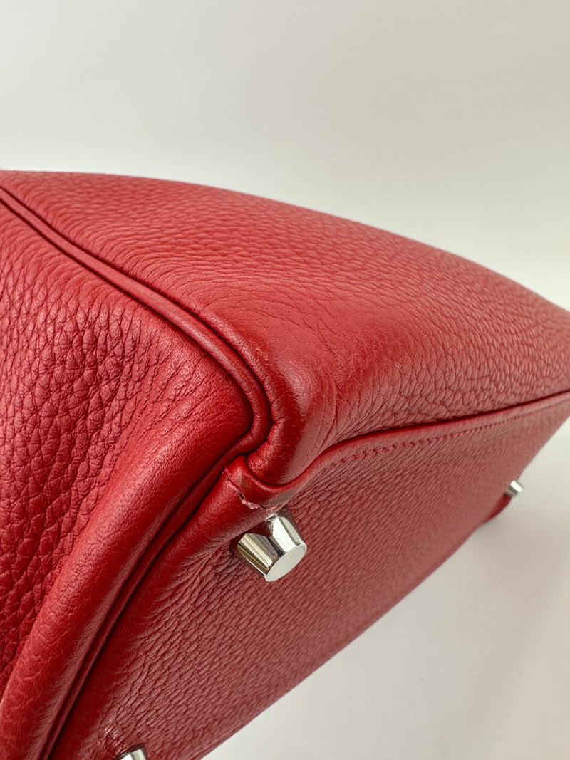 Kelly 32 Clemence Rouge Casaque Retourne PHW (Cash Price in Description)