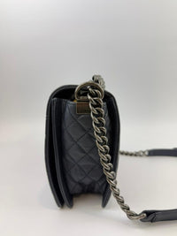 Medium Boy Bag in Reverso Calfskin RHW