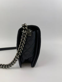 Medium Boy Bag in Reverso Calfskin RHW