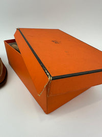 Tan Leather Mocassins Size 39