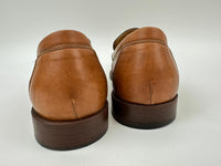 Tan Leather Mocassins Size 39
