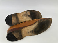 Tan Leather Mocassins Size 39