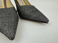 Romy Glitter 85 Dark Silver Size 38