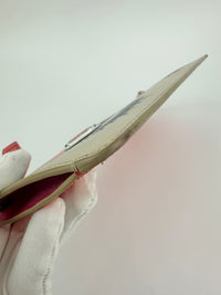 8M0341 Monster Multicolor Coated Canvas Zip Clutch Wallet