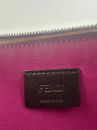 8M0341 Monster Multicolor Coated Canvas Zip Clutch Wallet